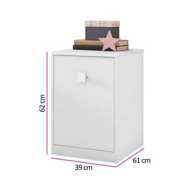 Berço Bicama Multifunção Amore Branco Atóxica Móveis Estrela - Image 10