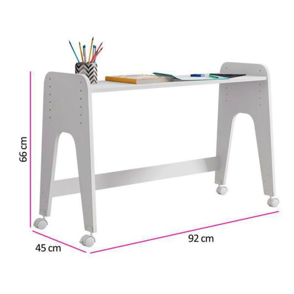 Berço Multifuncional Bedside Amore Móveis Estrela Cor Branco Acetinado - Image 5
