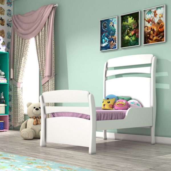 Berço Mini Cama com Suporte Mosquiteiro Crystal - Image 5