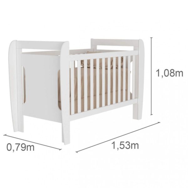 Berço Mini Cama Pérola - Image 3