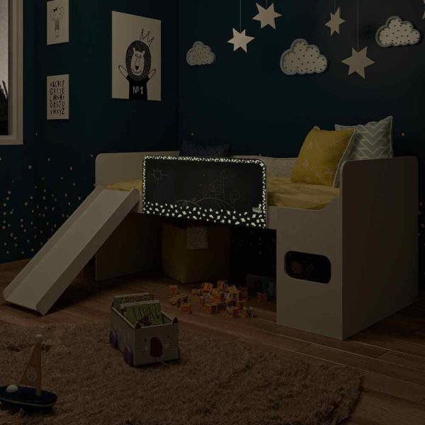 Cama Infantil com Escorregador e Lousa Multifuncional Pura Magia - Image 3