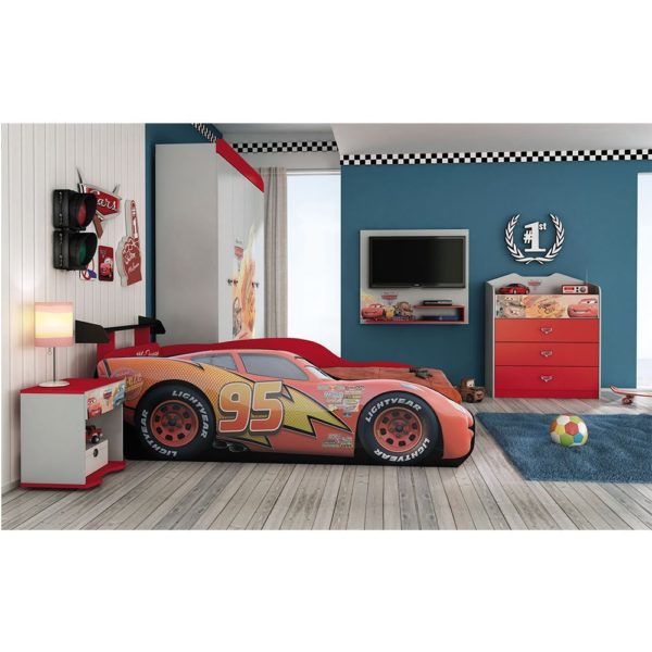 Cama Carros Disney Star com Aerofólio Star Pura Magia - Image 3