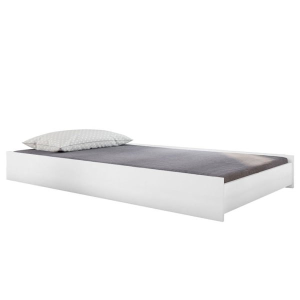 Cama Auxiliar Branca Solteiro - Image 2